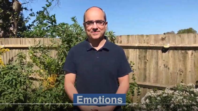 Watch the 'Learn how to sign emotions using BSL' video on YouTube